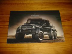 Brabus G63 6x6 2015 brochure