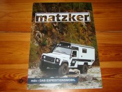 MATZKER MDX EXPEDITIONSMOBIL brochure
