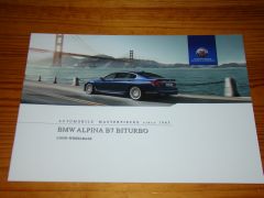 Prospekt ALPINA B7 BITURBO LONG WHEELBASE 2017 ALPINA B7 BITURBO LONG WHEELBASE 2017 brochure