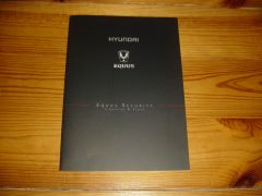 Hyundai Equus Limousine & Sedan brochure