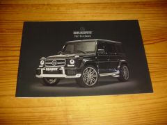 BRABUS G-CLASS 2013 brochure