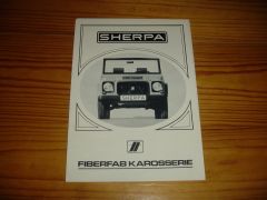 FIBERFAB SHERPA brochure