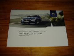 Prospekt ALPINA B5 BITURBO GRAN COUPE 2015 ALPINA B5 BITURBO GRAN COUPE 2015 brochure