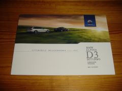 Prospekt ALPINA D3 BITURBO 2013 ALPINA D3 BITURBO 2013 brochure
