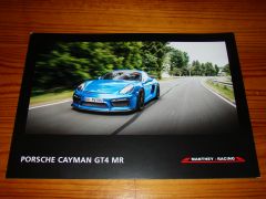 Prospekt MANTHEY-RACING PORSCHE CAYMAN GT4 MR