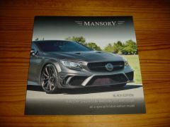 MANSORY S63 AMG COUPE BLACK EDITION brochure