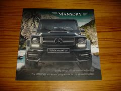 MANSORY  G CLASS brochure