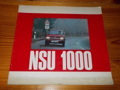 NSU 1000 brochure