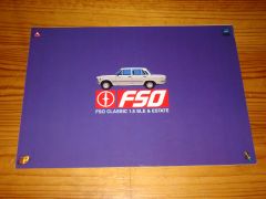 FSO CLASSIC 1.5 SLE & ESTATE brochure