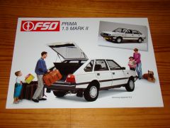 FSO PRIMA1.5 MARK II brochure