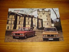 POLSKI FIAT 125p 1976 brochure