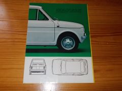 FIAT 126 brochure