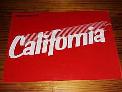 LADA NIVA CALIFORNIA 1981 brochure