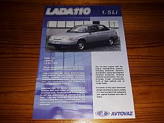 LADA 110 1.5 Li leaflet