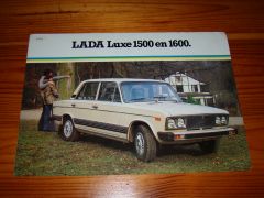 LADA Luxe 1500 & 1600 1981 brochure