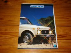 LADA NIVA 1987  brochure