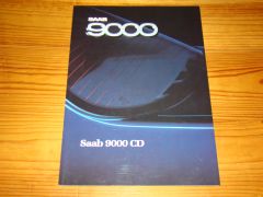 SAAB 9000CD 1988 brochure