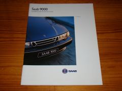 SAAB 9000 1996 brochure
