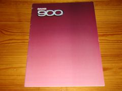SAAB 900 1984 brochure