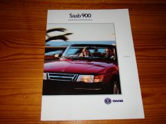 SAAB 900 CONVERTIBLES 1994 brochure