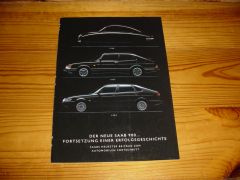 SAAB 900 1993 brochure