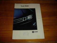 SAAB 9000 1992 brochure