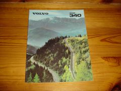 VOLVO 340 1980 brochure