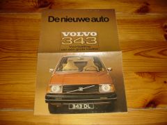 VOLVO 343 1977 brochure