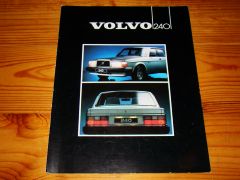 VOLVO 240 1982 brochure