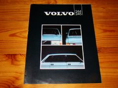 VOLVO 244/ 245 1982 brochure