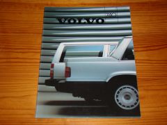 VOLVO 740 1986 brochure