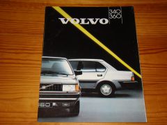 VOLVO 340/360 1987 brochure
