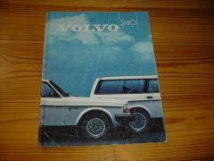 VOLVO 240 1985 brochure