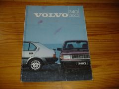 VOLVO 340/360 1984 brochure