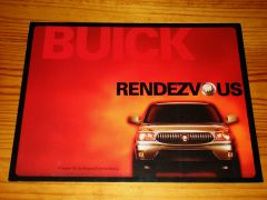 BUICK RENDEZVOUS 2001 brochure