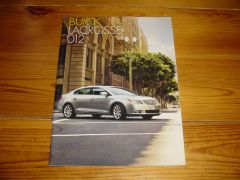 BUICK LA CROSSE 2012 brochure