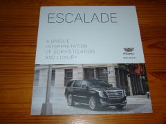CADILLAC ESCALADE  2016 brochure
