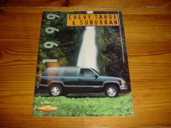 CHEVROLET SUBURBAN 1999 brochure