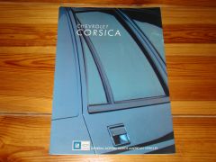 CHEVROLET CORSICA 1991 BROCHURE