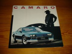 CHEVROLET CAMARO 1981 brochure