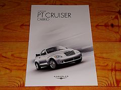 CHRYSLER PT CRUISER CABRIO 2006 brochure