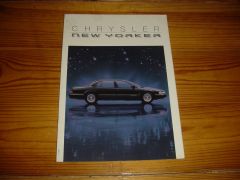 CHRYSLER NEW YORKER brochure