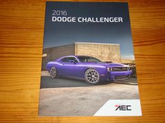 DODGE CHALLENGER 2016 brochures