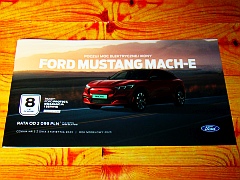 Prospekt Ford Mustanf Mach-E