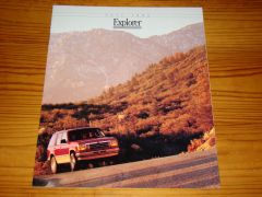 FORD EXPLORER 1992 brochure