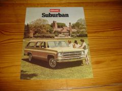 GMC SUBURBAN 1974 brochure