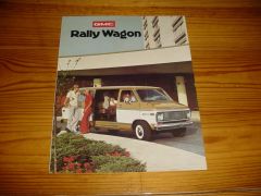 GMC RALLY WAGON 1974 brochure