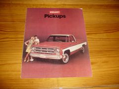 GMC PICKUPS 1974 brochure