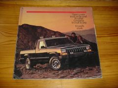 JEEP COMANCHE 1985 brochure