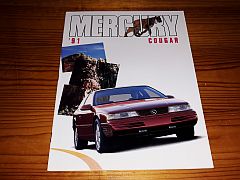 PROSPEKT  MERCURY COUGAR 1991